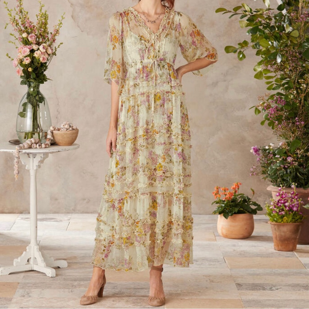 Johnny Was “Glinda Maxi Dress”. New with tags.
